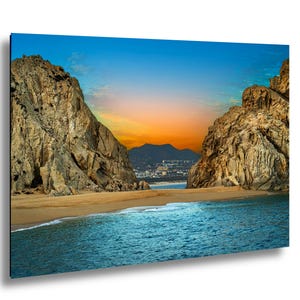Cabo San Lucas Wall Art, Cabo San Lucas Divorce Beach, Baja Sunrise, Cabo Canvas, Mexico Art, Divorce Beach