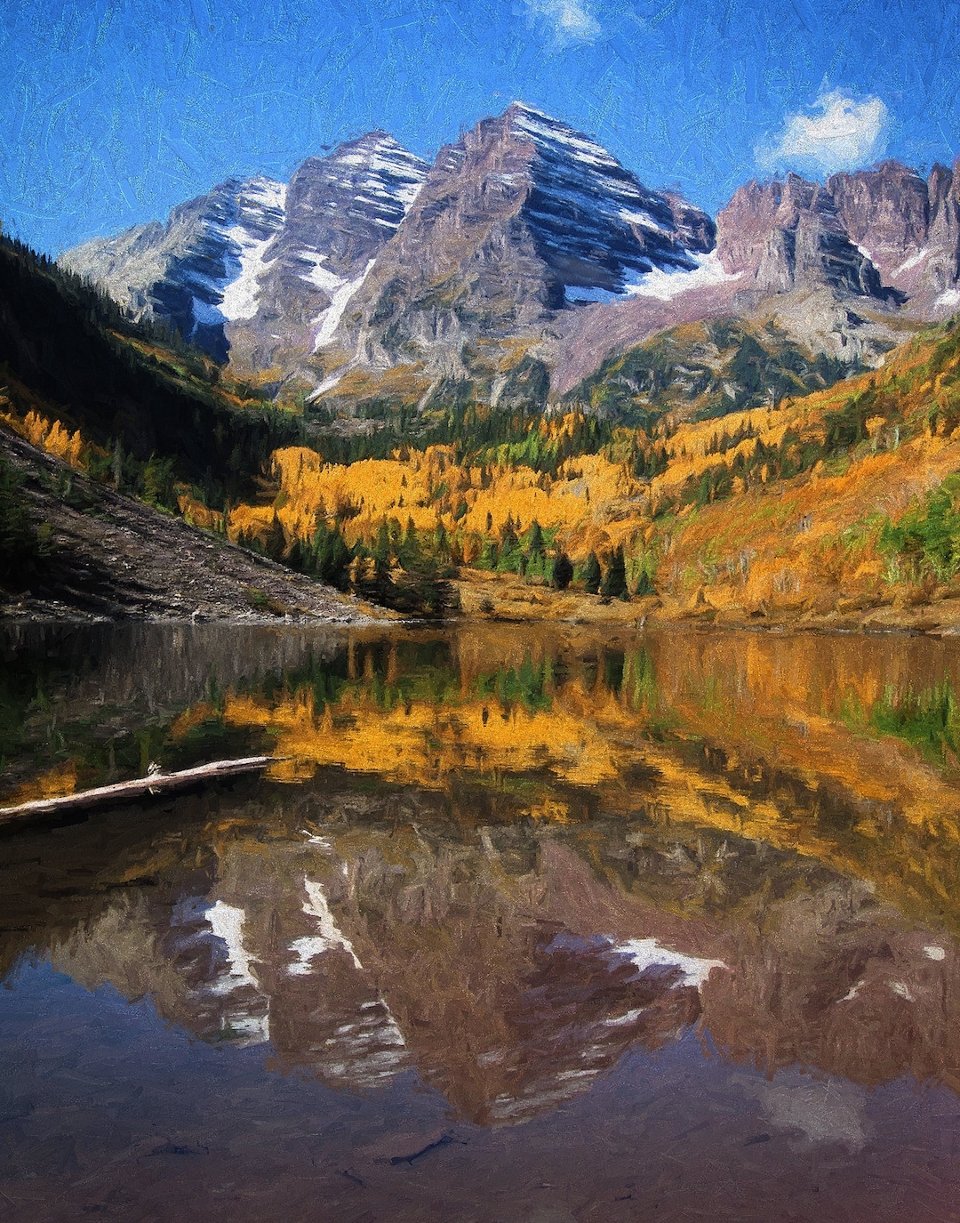 Colorado Fall Color, Colorado Maroon Bells, Colorado Mountains Art