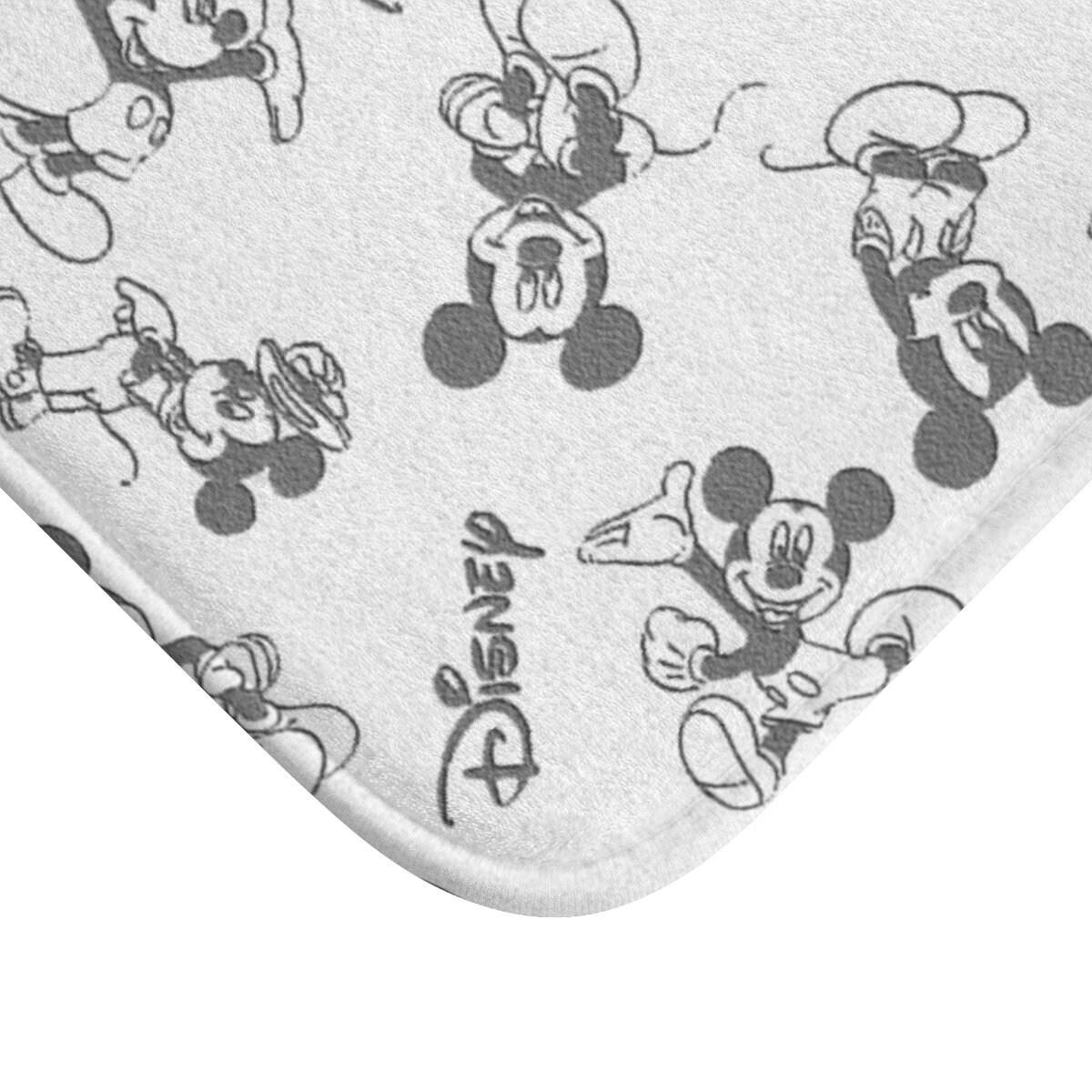Retro Disney Bath Mat Disney Vintage Home Decor Mickey Etsy