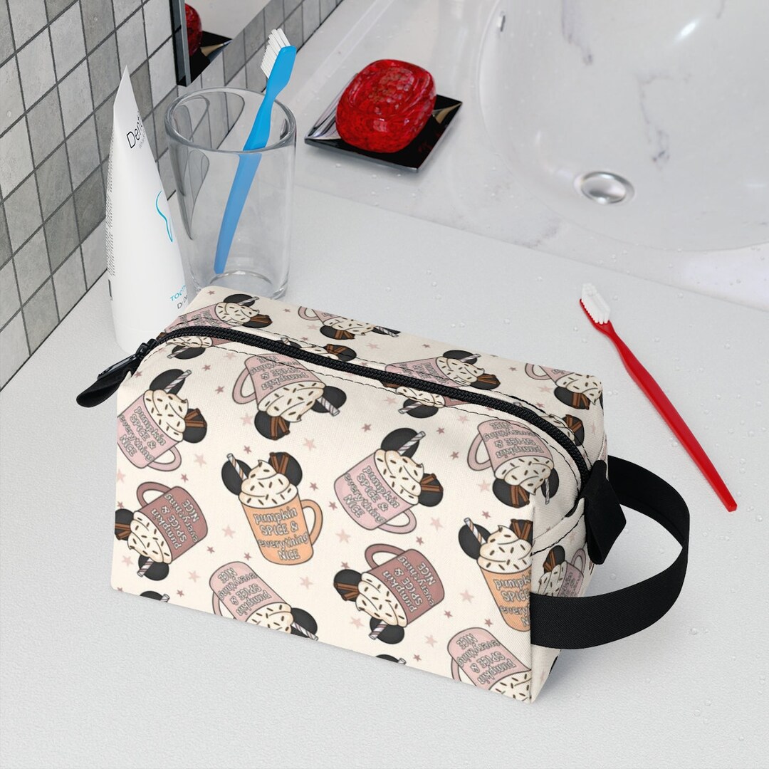 Disney Toiletry Bag, Disney PSL Fall Cosmetic Bag, Disney Make up Bag