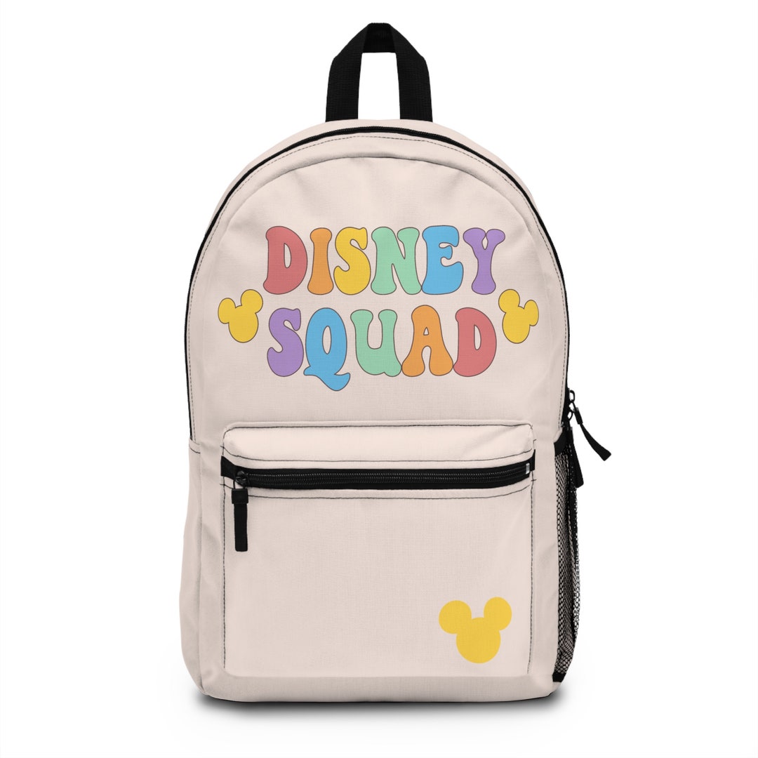 Disney Backpack Disney School Bag Mickey Mouse Bag Disney Park Bag