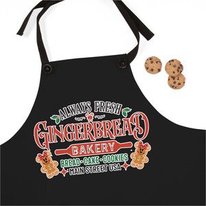 Cute Disney Christmas Cookies Apron Mickey Mouse apron Cooking apron Disney Kitchen Apron Disney Kitchen Home Decor Disney Christmas