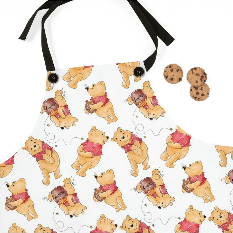Winnie the Pooh Cute Apron, Disney Apron, Cooking Apron, Disney Kitchen