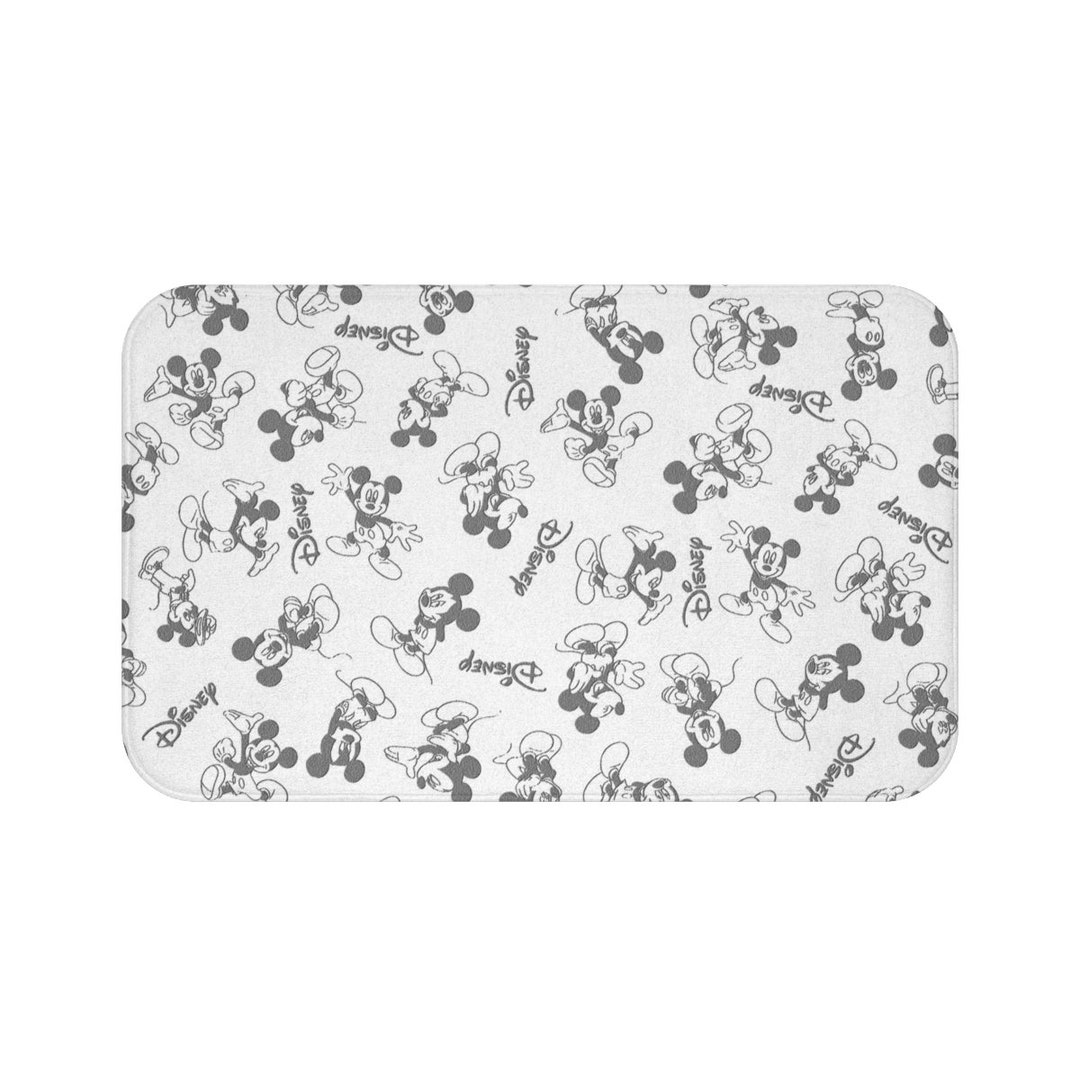 Retro Disney Bath Mat Disney Vintage Home Decor Mickey Etsy