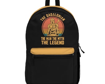 Star Wars Dad Backpack Star Wars Bag Mandalorian Bag for Dad Disney Park Bag Disney Vacation Bag Disney Disney Backpack Disney Gift for Dad