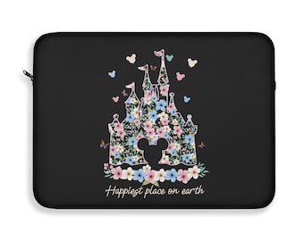 Disney Laptop Sleeve Magic Kingdom Laptop Sleeve Mickey Mouse Laptop Sleeve Disney Office Mickey Papelería Disney Computer Bag Disney Regalos