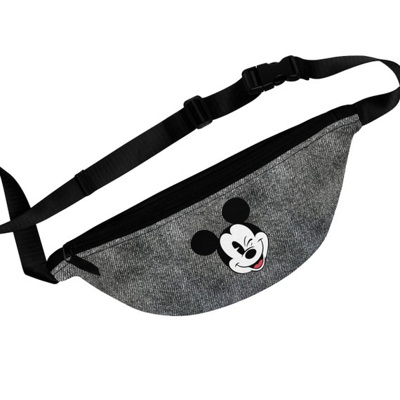 Mickey mouse denim hip pack deals