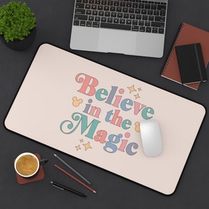 Disney Desk Mat - Magic Kingdom Office Supply - Mickey Home Decor - Disney Office Decor - Mickey Mouse Accessories - Disney Stationery