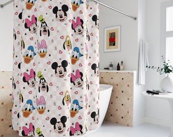 Tende da doccia Disney Decorazioni per il bagno Disney Bagno Disney Decorazioni per il bagno di Topolino Regali Disney Casa Disney Decorazioni di Topolino Topolino