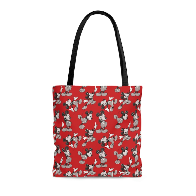 Retro Subtle Disney Tote Bag, Disney Canvas Tote, Disney Shopping Bag