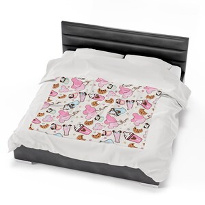 Disney deken Mickey Mouse fluwelen pluche deken Disney-cadeaus Mickey Throw-deken Disney Home Decor Mickey Home Deco Mickey Ears-deken afbeelding 6