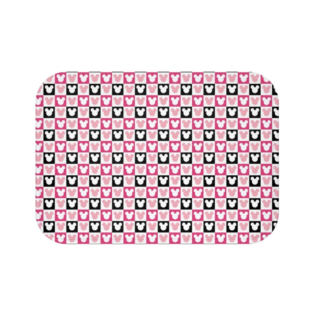 Minnie Mouse Bath Mat Minnie Mouse Bathroom Decor Minnie - Etsy