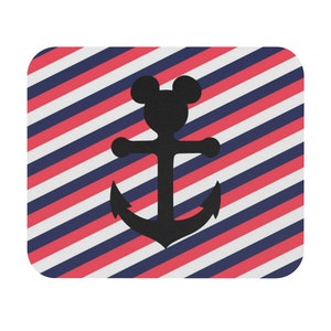 Disney Cruise Mouse Pad - Disney Dream Office Supplies - Disney Mickey Mouse Sailor Decor - Mickey Mouse Gift -Disney House Decor