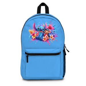 Stitch Backpack Lilo and Stitch Travel Bag Disney Theme Park Cute Disney Stitch Backpack Disney Bookbag Backpack Disney Gifts Stitch Movie