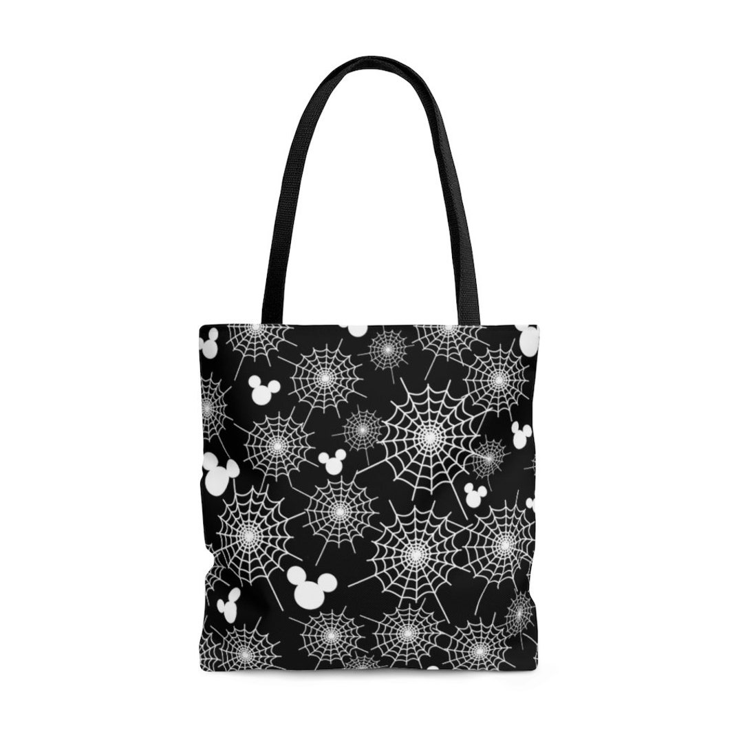 Halloween Disney Tote Bag Disney Canva Tote Disney Etsy