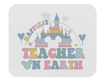 Disney Teachers Mouse Pad Disney Teachers Office Supplies Disney Classroom Decor Disney Papelería Disney Desk Teachers Regalos Apreciación