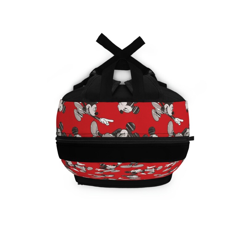 Disney Red Backpack, Disney School Bag, Mickey Mouse Bag, Disney Travel Bag, Disney Vacation Bag, Disney Park Bag, Theme Park Bag immagine 4