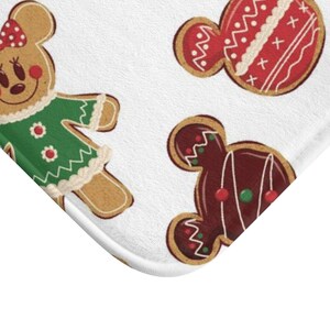 Mickey Mouse Bath Mat - Mickey Mouse Bathroom Decor - Mickey Mouse Christmas Decor - Mickey Mouse Home Decor - Mickey Mouse decor for home image 4