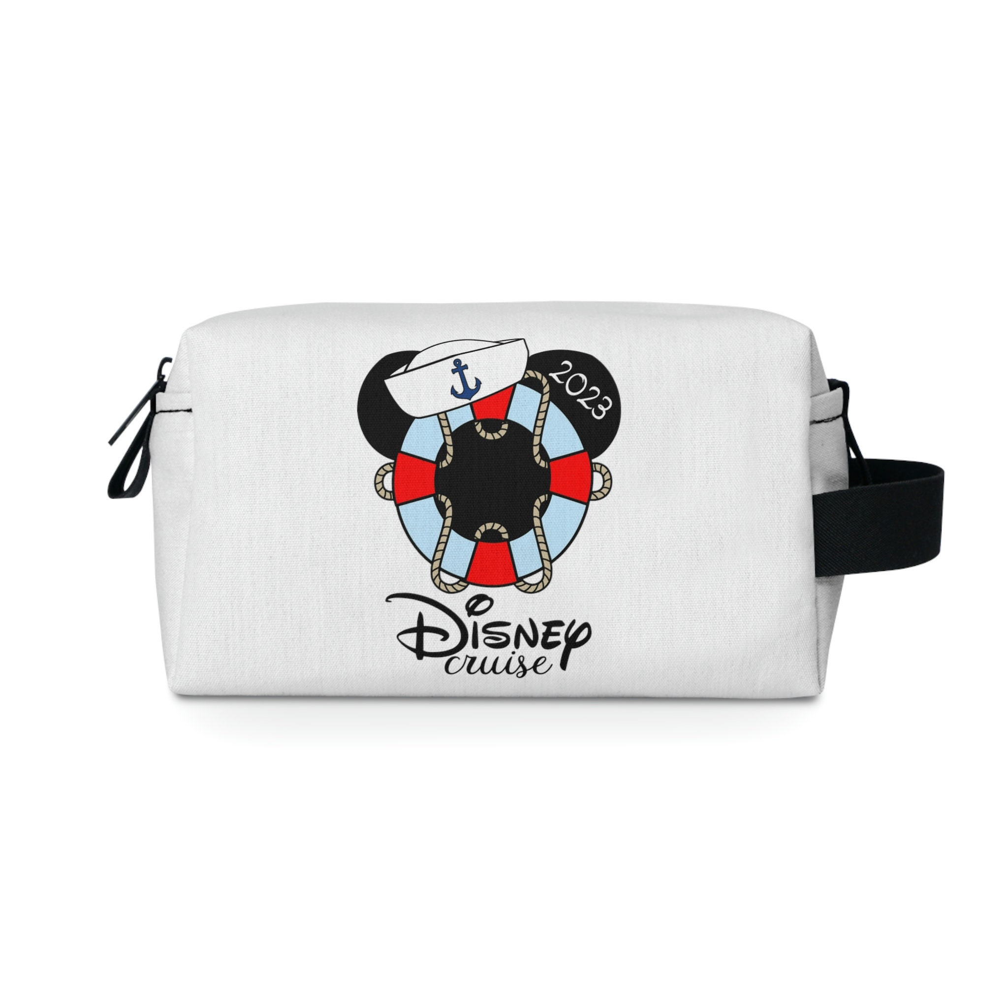 Cute Disney Toiletry Bag, Disney Cruise 2023 Cosmetic Bag, Disney Make