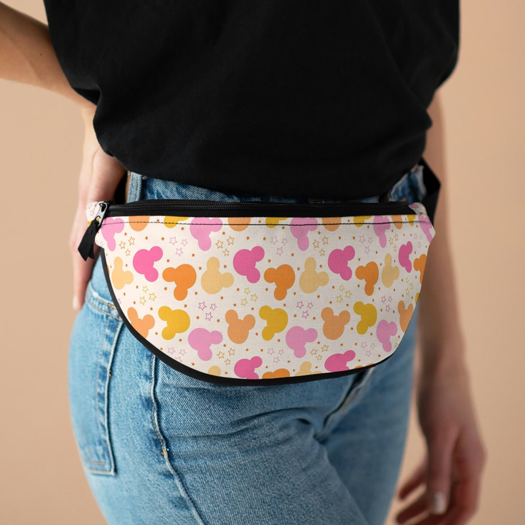 Cute Disney Fanny Pack, Mickey Mouse Waist Bag, Disney Spring Bag, Disney Gifts, Mickey Mouse