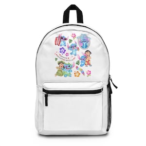 Stitch Backpack Lilo and Stitch Travel Bag Disney Theme Park Cute Disney Stitch Backpack Disney Bookbag Backpack Disney Gifts Stitch Movie