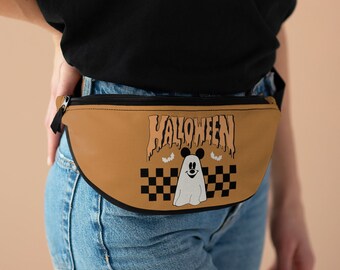 Disney Fanny Pack, Disneyland Halloween Cute Mickey Ears Waist Bag, Disney Bag, Disney Gift, Mickey MouseTravel Bag, Disney Trip