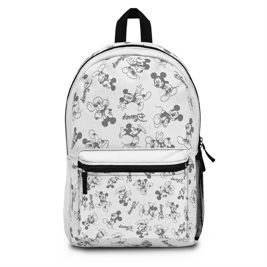 Disney Retro Backpack Disney School Bag Mickey Mouse Bag Disney Travel