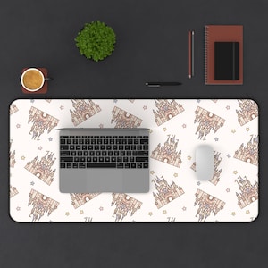 Disney Desk Mat Magic Kingdom Office Supply Disney Castle Mickey Home Decor Disney Office Decor Mickey Mouse Accessories Disney Stationery