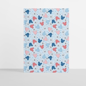 Mickey Mouse Journal, Disney Trip planner, Magic Kingdom, Disney Notebook, Disney Wedding Journal, Cute Disney Stationery, Disney Office