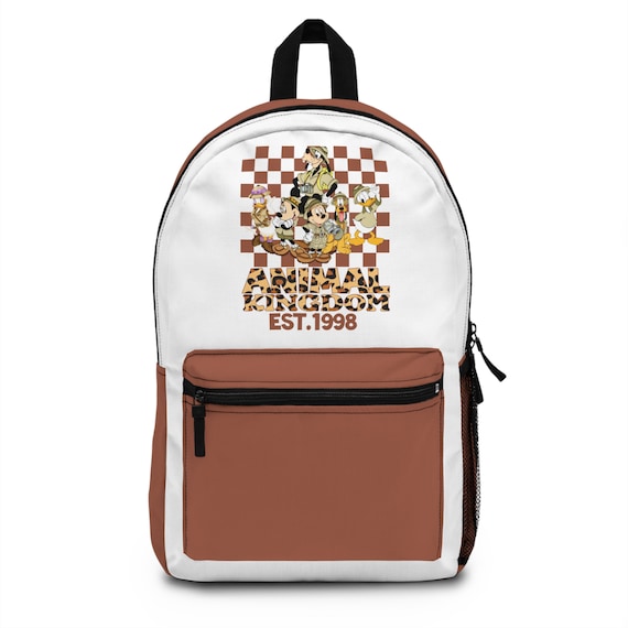 Disney Animal Kingdom Backpack Disney Travel Bag Disney Theme Park Animal Kingdom Backpack Disney Bookbag Backpack Disney Gift Disney Safari Etsy