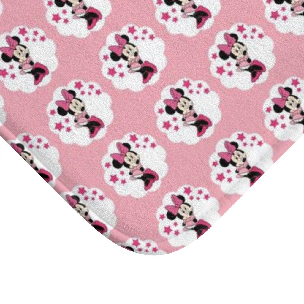 Minnie Mouse Bath Mat - Minnie Mouse Bathroom Decor