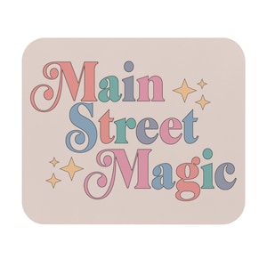 Disney Mouse Pad Disney Office Supplies Main Street Office Decor Disney Desk Decor Mickey Mouse Decor Disney Gifts Disney Stationery