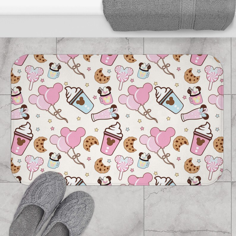 Disney Bath Mat Disney Bathroom Decor Mickey Mouse Bath Rug Decor Mickey Mouse Bathroom Decor