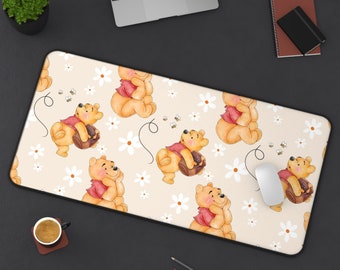 Winnie The Pooh Desk Mat, Magic Kingdom Office Supply, Winnie Home Decor, Disney Office Decor, Winnie the pooh Accessories,Disney Stationery