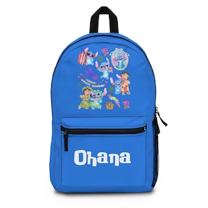 Stitch Backpack Lilo and Stitch Travel Bag Disney Theme Park Cute Disney Stitch Backpack Disney Bookbag Backpack Disney Gifts Stitch Movie