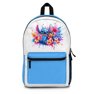 Stitch Backpack Lilo and Stitch Travel Bag Disney Theme Park Cute Disney Stitch Backpack Disney Bookbag Backpack Disney Gifts Stitch Movie