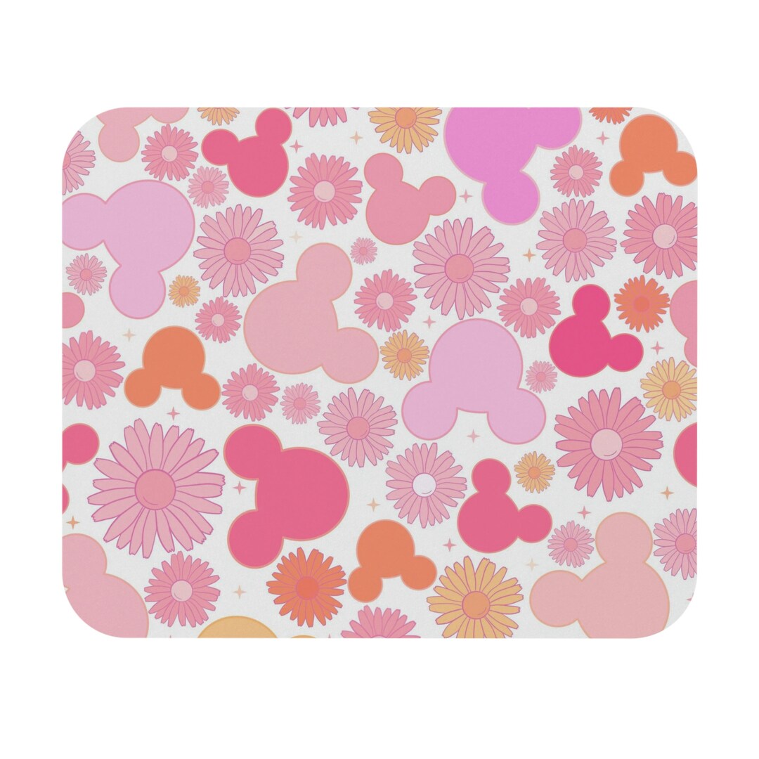 Disney Mouse Pad, Minnie Mouse Office Supplies, Disney Decor, Disney