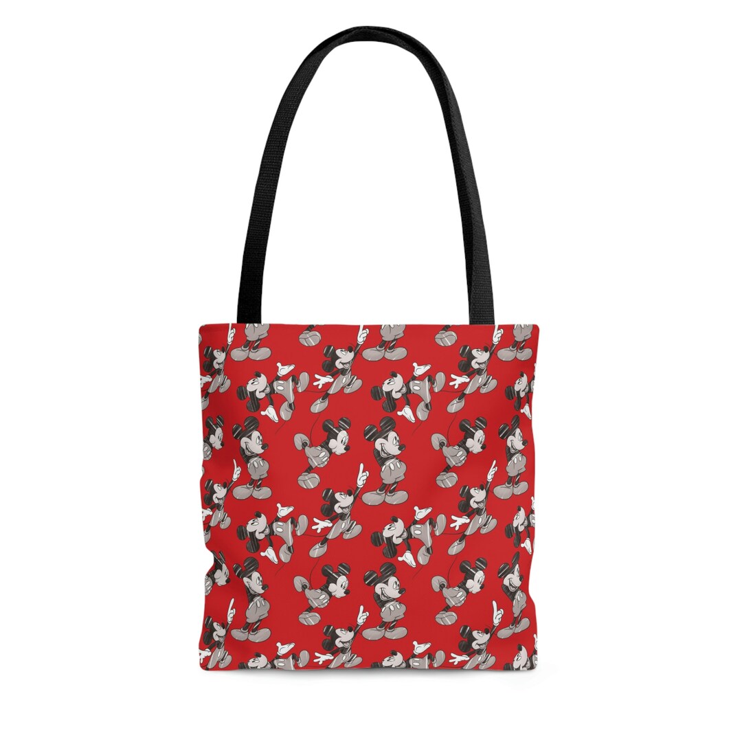 Retro Subtle Disney Tote Bag, Disney Canvas Tote, Disney Shopping Bag