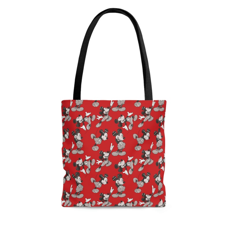 Retro Subtle Disney Tote Bag, Disney Canvas tote, Disney Shopping Bag, Minnie Mouse Bag, Disney Tote Bag, Disney Gifts bild 1