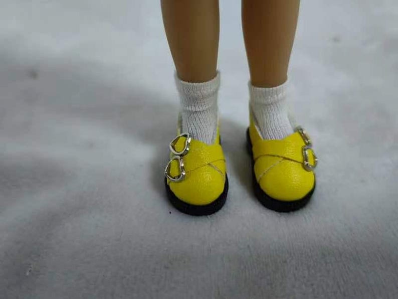 Shoes Little Charming Dolls(Hearstring doll)Dianna Effner and Blythe ob22 Yellow
