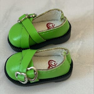 Shoes Little Charming Dolls(Hearstring doll)Dianna Effner and Blythe ob22 Green