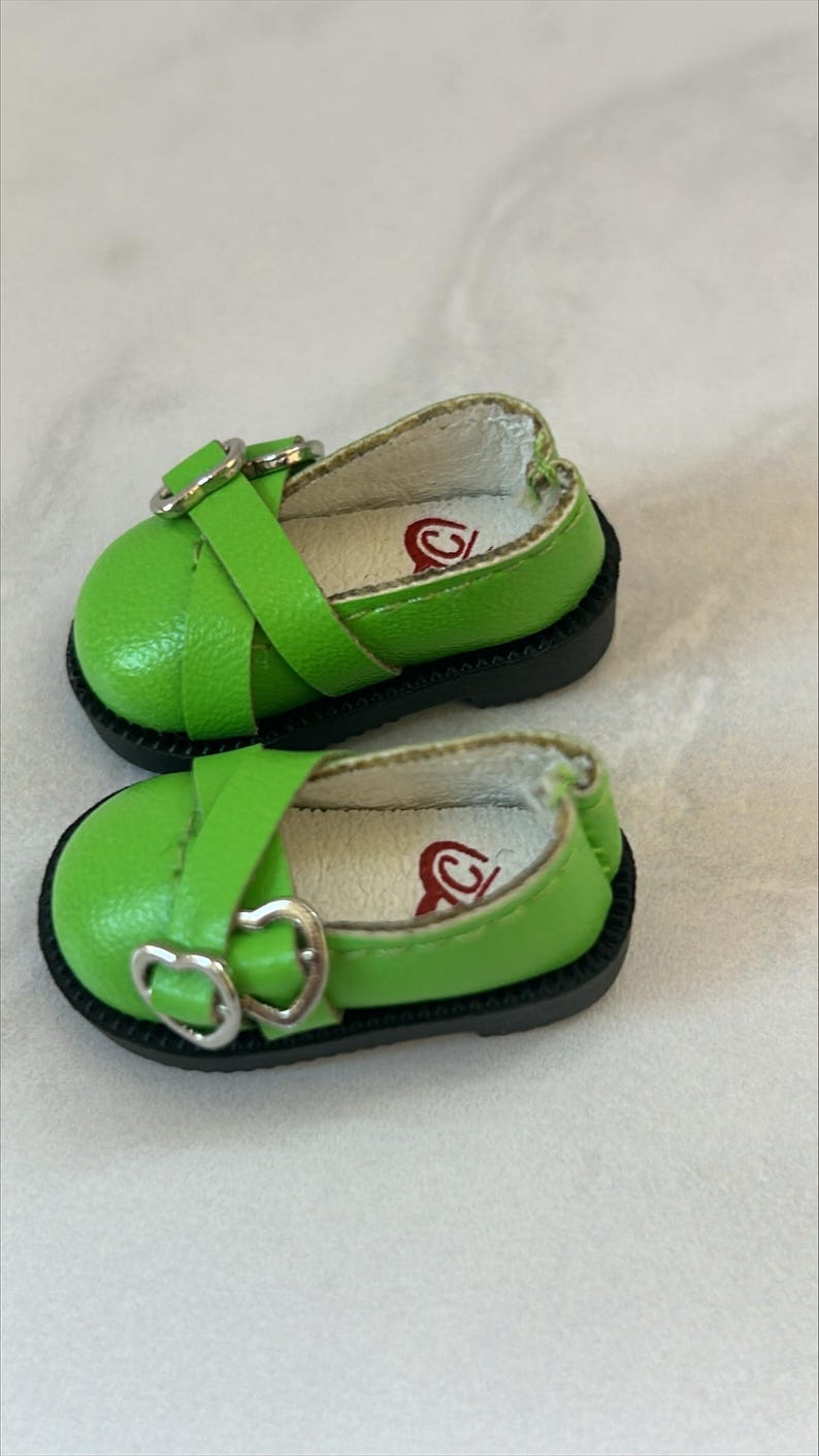 Shoes Little Charming Dolls(Hearstring doll)Dianna Effner and Blythe ob22 Green