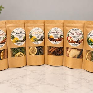 Everyday Simmer Pot | Natural Stovetop Potpourri | Choose Your Scent | Home Fragrance Gift Set