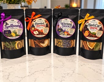 Halloween Simmer Pot | Fall Stovetop Potpourri | Witchy Simmer Pot | Autumn Home Fragrance | Spooky Season Gift | Natural Fall Scent