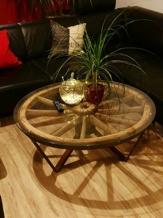 Wheel on sale center table