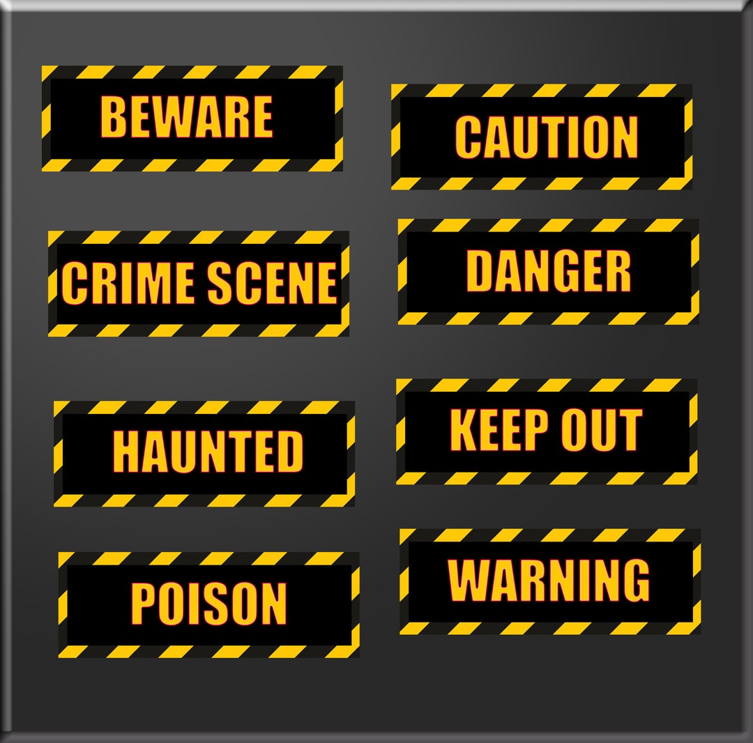 Novelty Warning Labels Vinyl Stickers - Etsy