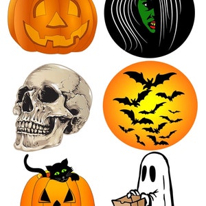 Halloween Vinyl Stickers
