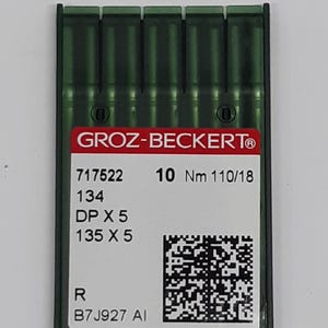 Groz Beckert DPX5- 10 Big Head Stiletto Nähmaschine Gr.110/18 für Brother Juki Singer Pfaff Adler
