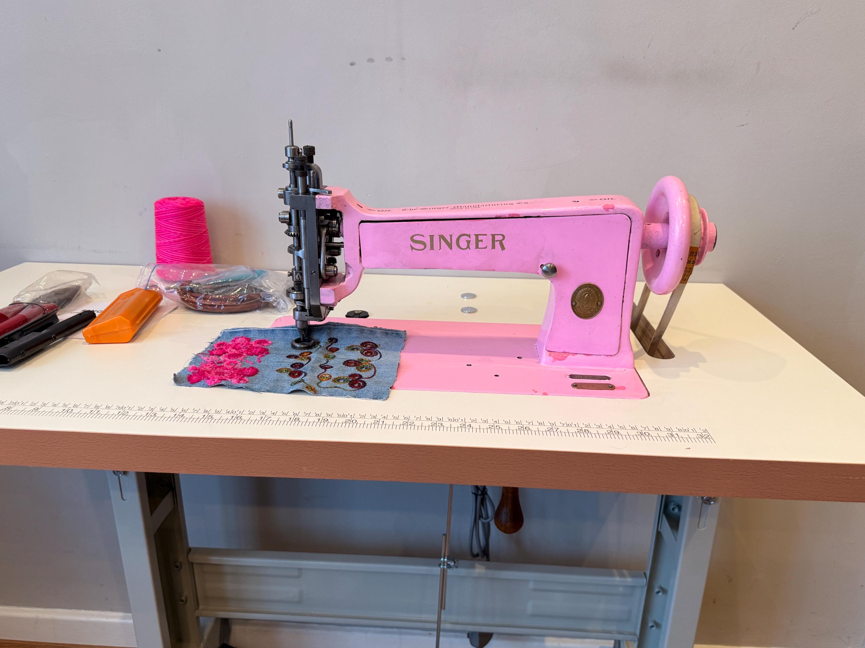 シンガー 114w103 復元チェーンステッチ モスステッチミシン、SIMANCO