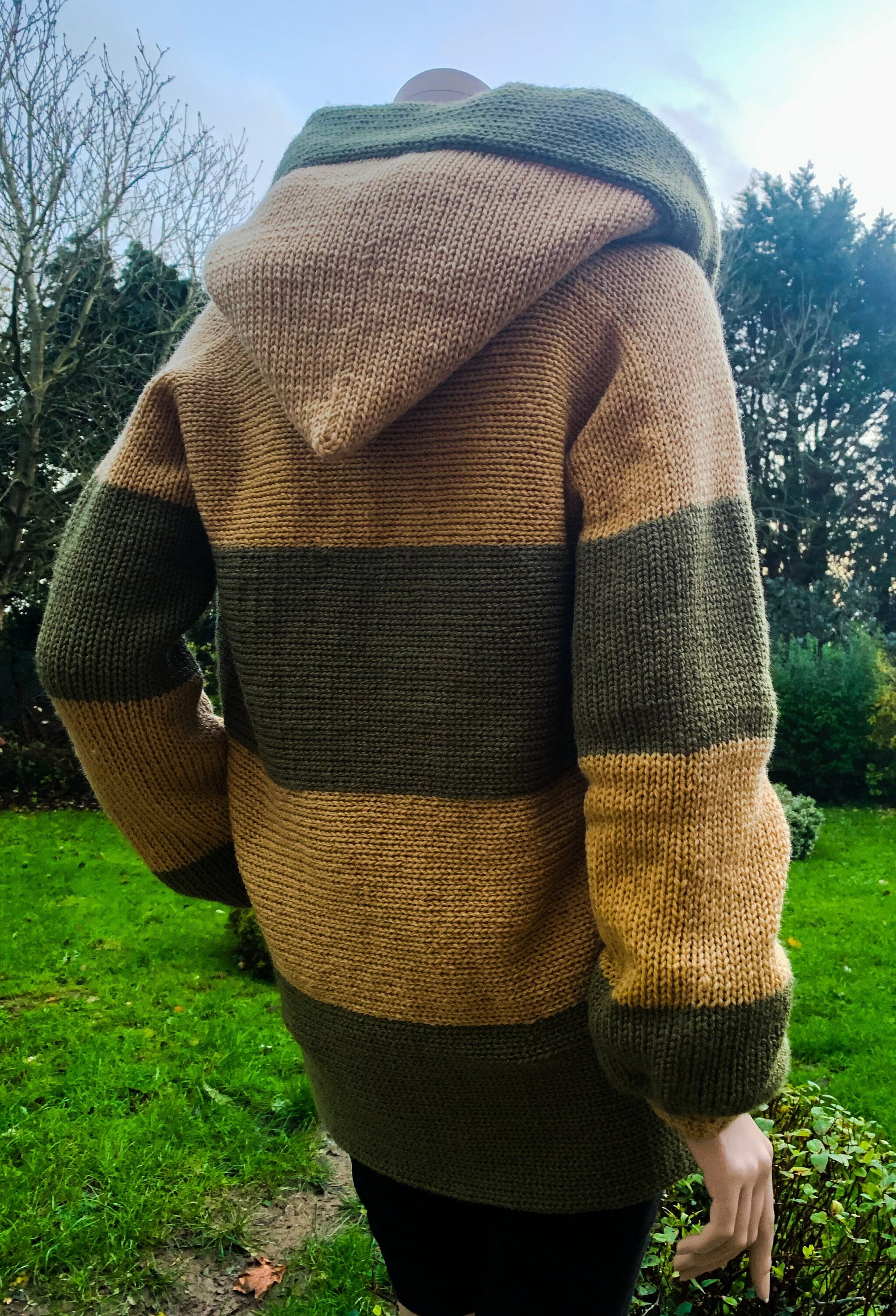 クールな価格でホットなピック - Cardigan Hooded - Pattern Machine Knitting Addi, 48 Sentro トップス